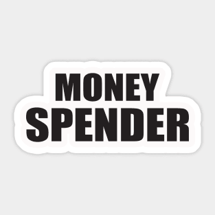 money spender Sticker